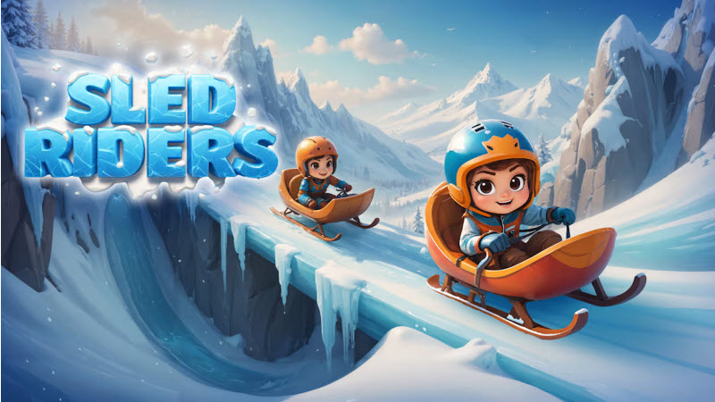 sled rider screenshot