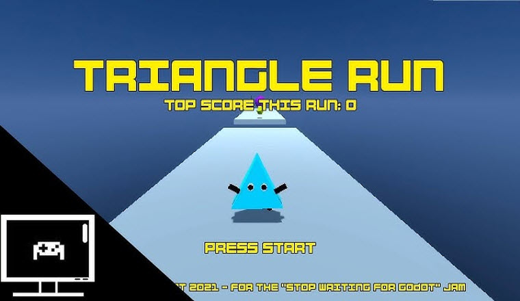 triangle run screenshot